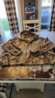 Cabela's Dry-Plus Waterproof Camo Hunting Jacket 2XL Advantage Timber